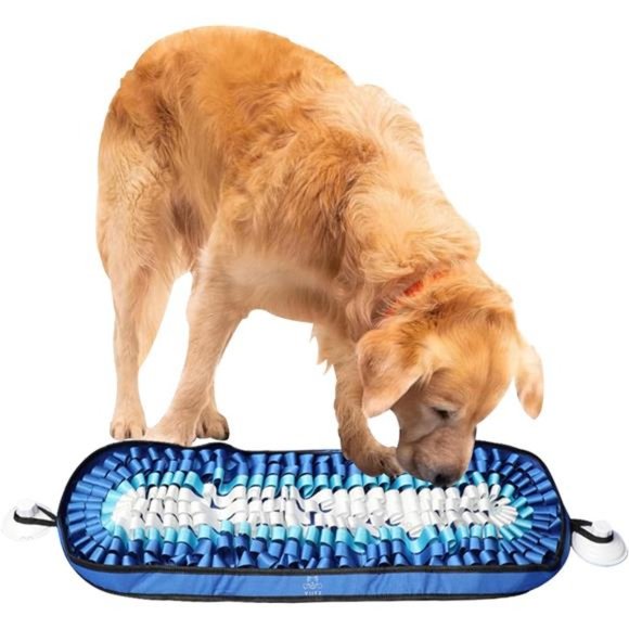 Snuffle Mat 32x27 - Durable Snuffle Mat - Interactive Dog Feeding Puzzle
